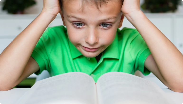 How binocular vision dysfunction affects reading & learning.